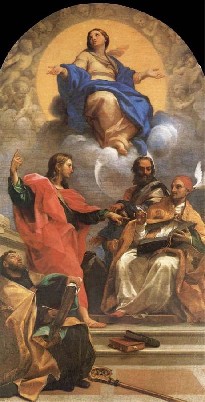 Maratta, Carlo The Immaculate one Concepcion Second half of the 17th century Germany oil painting art